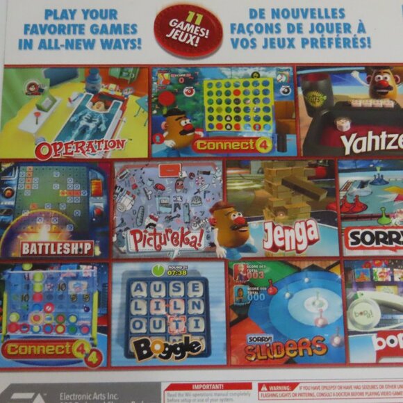 Hasbro Family Game Night 1 and 2 Bundle - Nintendo Wii - Picture 12 of 16